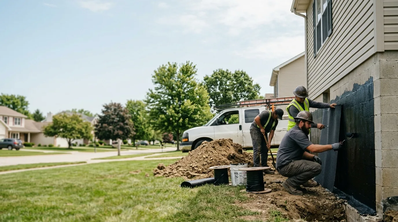Basement Waterproofing in Climbing Hill, IA near me